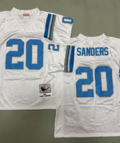 Barry Sanders Detroit Lions Authentic Throwback Retired Player Jersey