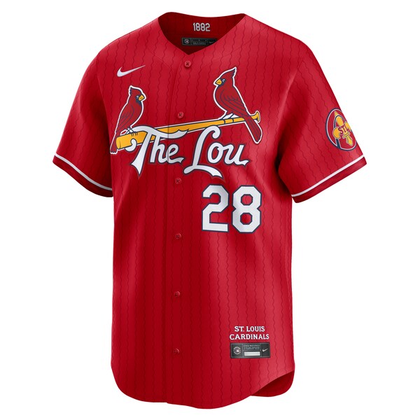 Nolan Arenado St. Louis Cardinals Nike City Connect Limited Jersey - Red - Image 2