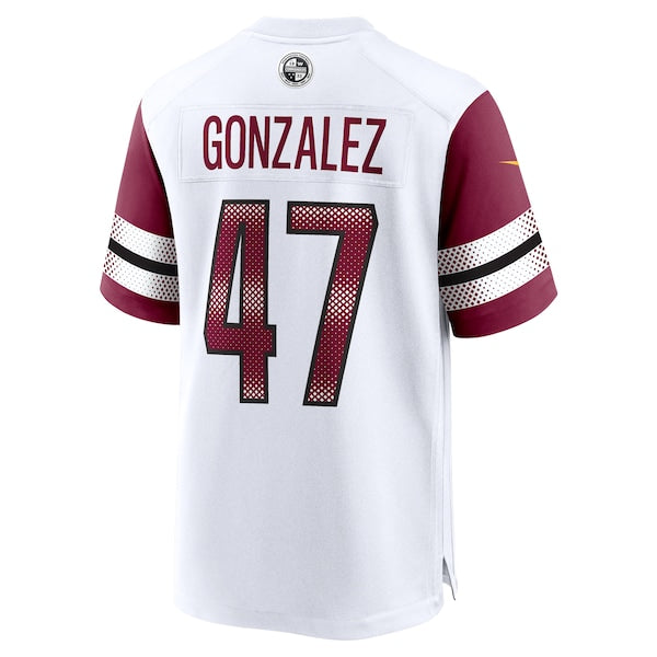 Zane Gonzalez Washington Commanders Nike Game Jersey - White - Image 3