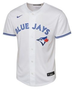 Alternative view of Vladimir Guerrero Jr. Toronto Blue Jays Nike Youth Home Limited Player Jersey - White