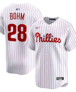 Alec Bohm Philadelphia Phillies Nike Alternate Limited Player Jersey - White