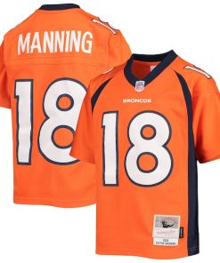 Peyton Manning Denver Broncos Youth 2015 Retired Player Legacy Jersey - Orange