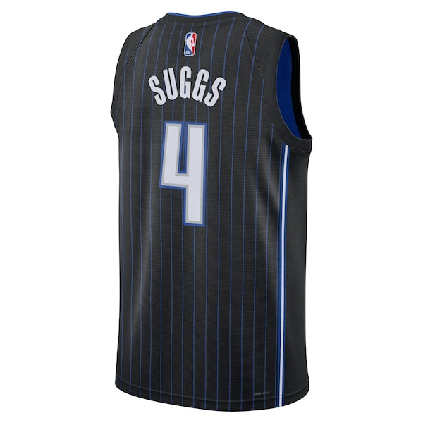 Jalen Suggs Orlando Magic Nike Unisex Swingman Jersey - Icon Edition - Black/White - Image 5