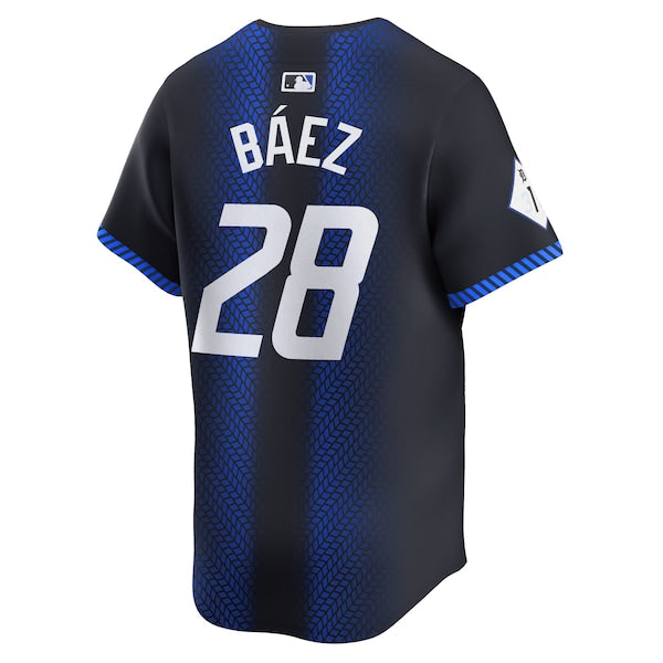 Javier Baez Detroit Tigers Nike 2024 City Connect Limited Jersey - Navy - Image 3