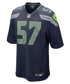 Alternative view of Connor O'Toole Seattle Seahawks Nike Team Game Jersey -  College Navy