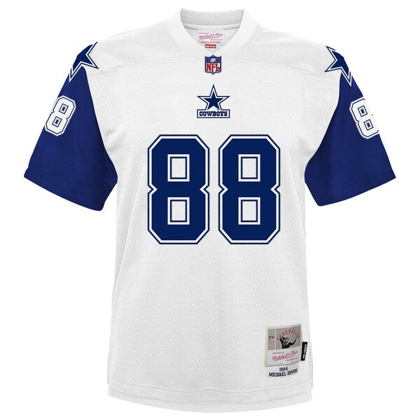Michael Irvin Dallas Cowboys Youth 1994 Alternate Legacy Jersey - White - Image 2