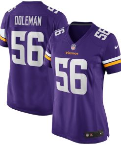 Chris Doleman Minnesota Vikings Nike Women's Game Retired Player Jersey - Purple