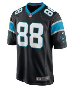 Alternative view of Terrace Marshall Jr. Carolina Panthers Nike 2021 NFL Draft Pick Player Game Jersey - Black