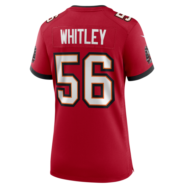 Benton Whitley Tampa Bay Buccaneers Nike Women's Team Game Jersey - Red - Image 3