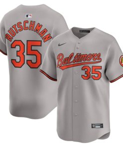 Adley Rutschman Baltimore Orioles Nike Road Limited Player Jersey - Gray