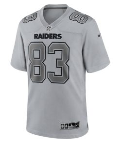 Alternative view of Darren Waller Las Vegas Raiders Nike Atmosphere Fashion Game Jersey - Gray