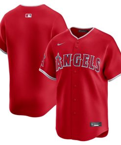 Los Angeles Angels Nike  Alternate Limited Jersey?¨C Red