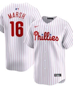 Brandon Marsh Philadelphia Phillies Nike Home Limited Player Jersey - White