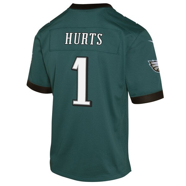 Jalen Hurts Philadelphia Eagles Nike Youth Super Bowl LIX Game Player Jersey - Midnight Green - Image 3