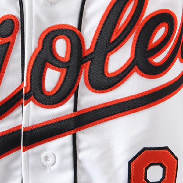 Cal Ripken Baltimore Orioles Home Authentic Jersey - White - Image 4