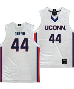 UConn Women's Basketball White Jersey - Aubrey Griffin | #44