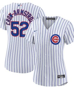 Pete Crow-Armstrong Chicago Cubs Nike Women's Home Replica Player Jersey - White