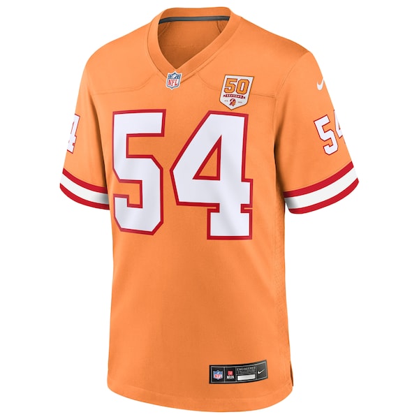 Lavonte David Tampa Bay Buccaneers Nike 50th Season Game Jersey - Creamsicle/Red - Image 3