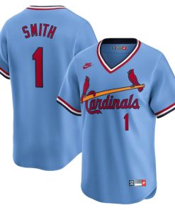 Ozzie Smith St. Louis Cardinals Nike Throwback Cooperstown Limited Jersey - Royal
