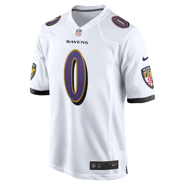 Roquan Smith Baltimore Ravens Nike Game Jersey - White - Image 2