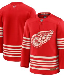 Detroit Red Wings  Centennial Premium Jersey - Red