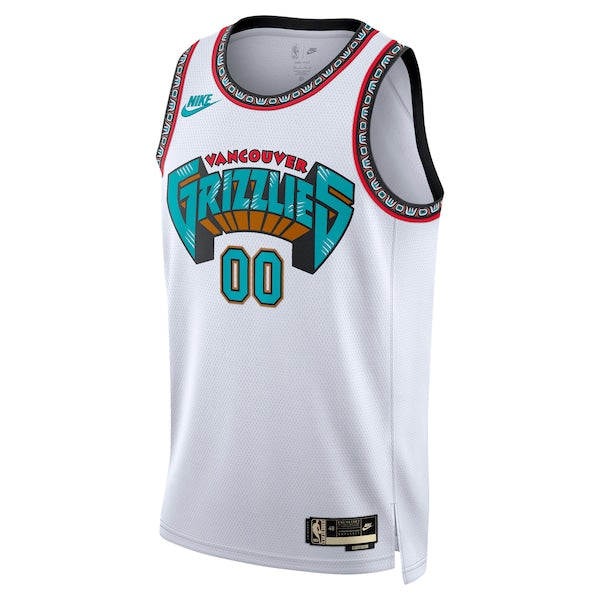 Memphis Grizzlies Nike Unisex Adult Swingman Custom Jersey - Classic Edition - White - Image 2