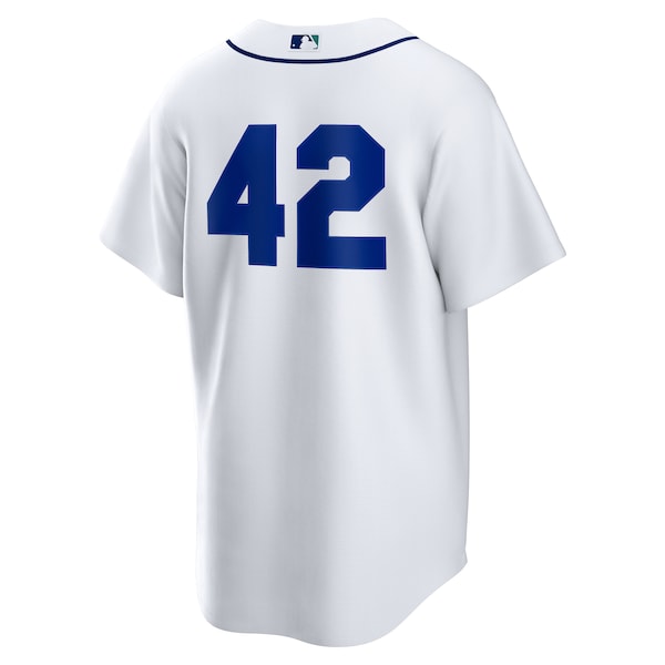 Seattle Mariners Nike Home 2025 Jackie Robinson Day Replica Jersey - White - Image 3