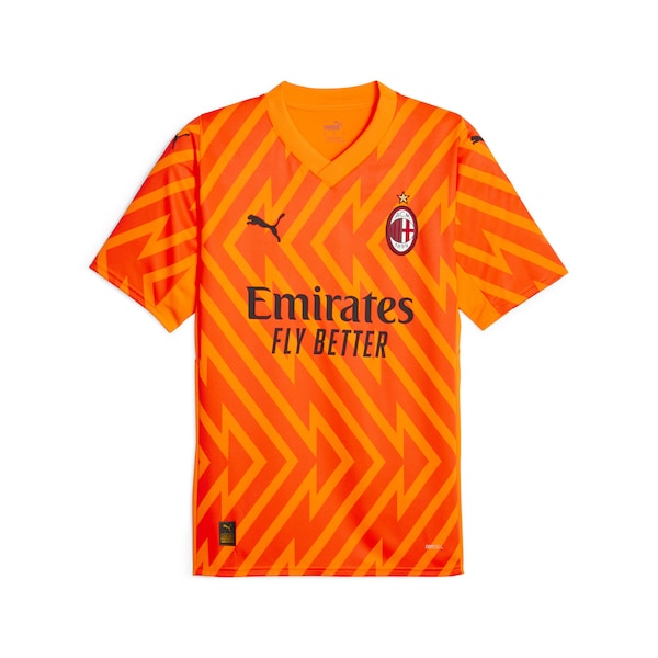 AC Milan Puma 2023/24 Replica Short Sleeve Goalkeeper Jersey - Orange - Image 2