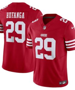 Talanoa Hufanga San Francisco 49ers Nike Vapor F.U.S.E. Limited Jersey - Scarlet