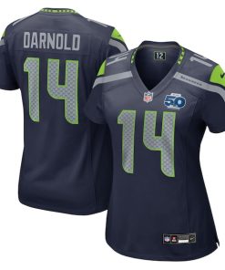 Sam Darnold Seattle Seahawks Nike Women's Team 50th Season Game Jersey - College Navy/Royal