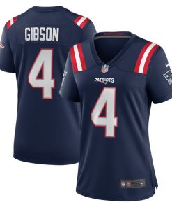 Alternative view of Antonio Gibson New England Patriots Nike Women's  Game Jersey -  Navy