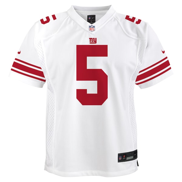 Kayvon Thibodeaux New York Giants Nike Youth Player Game Jersey - White - Image 3