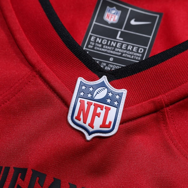 Jose Ramirez Tampa Bay Buccaneers Nike Game Jersey - Red - Image 4