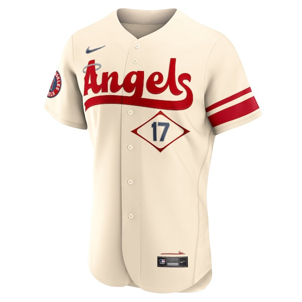 Shohei Ohtani Los Angeles Angels Nike City Connect Authentic Player Jersey - Cream - Image 2