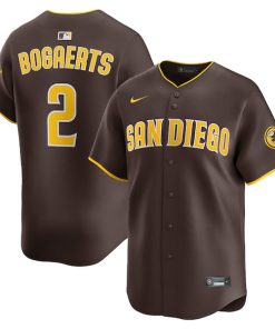 Xander Bogaerts San Diego Padres Nike Alternate Limited Player Jersey - Brown
