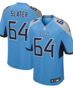 Jackson Slater Tennessee Titans Nike Team Game Jersey -  Light Blue