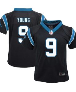 Bryce Young Carolina Panthers Nike Preschool Player Game Jersey - Black