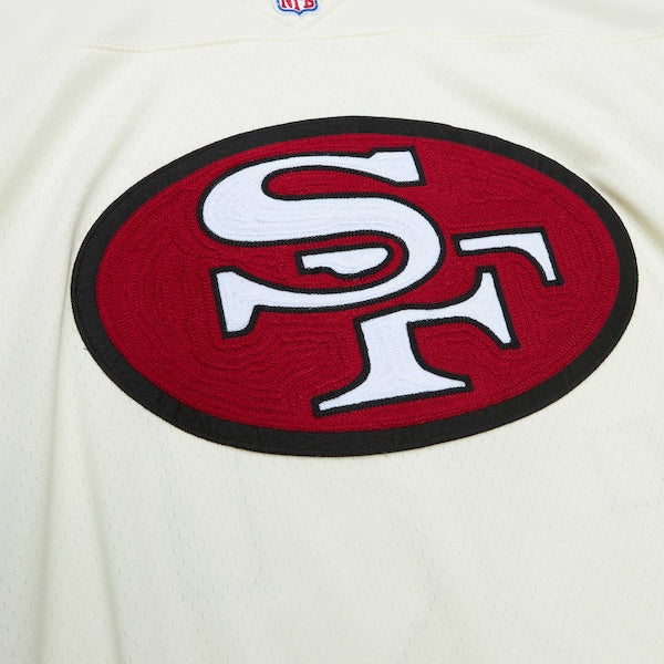 Jerry Rice San Francisco 49ers Chainstitch Legacy Jersey - Cream - Image 5