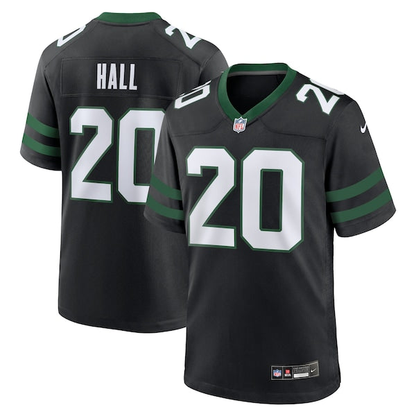 Breece Hall New York Jets Nike Alternate Game Jersey - Legacy Black - Image 2