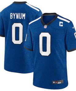 Alternative view of Camryn Bynum Indianapolis Colts Nike Alternate 2 Indiana Nights Game Jersey -  Heather Royal/Royal