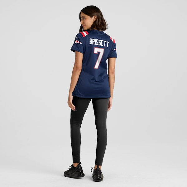 Jacoby Brissett New England Patriots Nike Women's Game Jersey - Navy - Image 5
