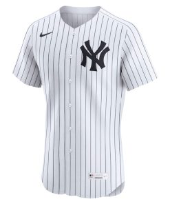 Alternative view of New York Yankees Nike Home Elite Jersey - White