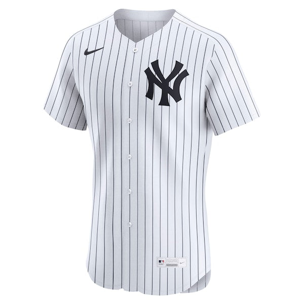 New York Yankees Nike Home Elite Jersey - White - Image 2