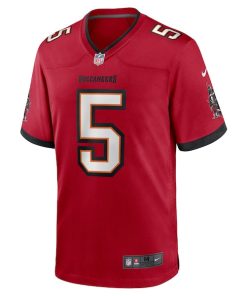 Alternative view of Jack Browning Tampa Bay Buccaneers Nike  Game Jersey -  Red