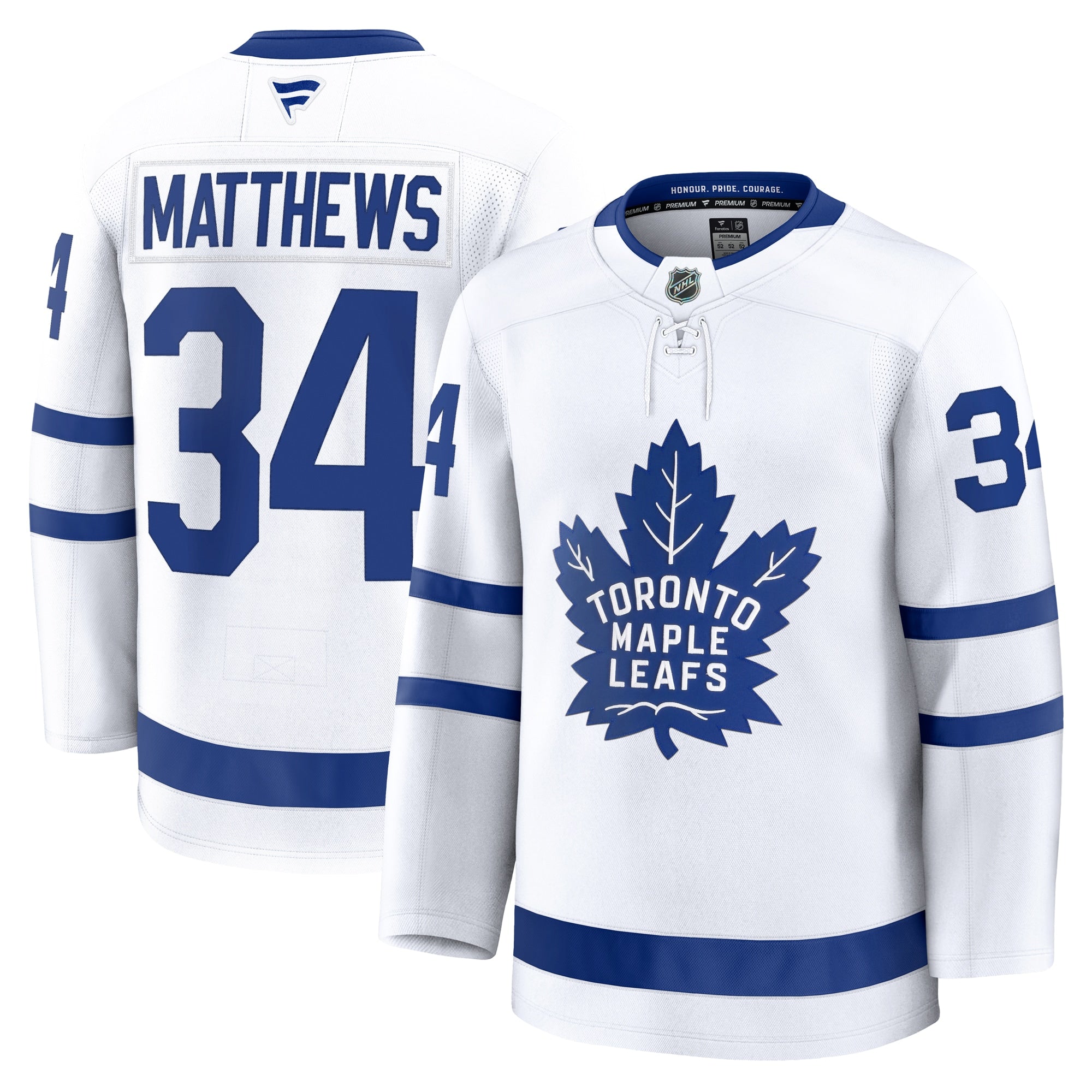 Auston Matthews Toronto Maple Leafs Home Premium Jersey - Blue/White - Image 5