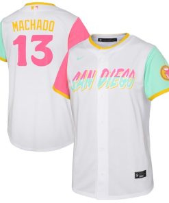 Manny Machado San Diego Padres Nike Toddler 2022 City Connect Replica Player Jersey - White