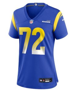 Alternative view of Trey Wedig Los Angeles Rams Nike Women's Team Game Jersey -  Royal