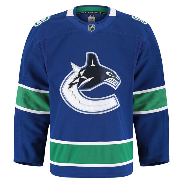 Vancouver Canucks Home Authentic Pro Jersey - Blue - Image 2