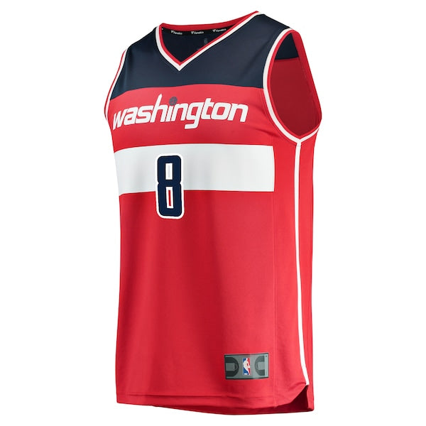 Carlton Carrington Washington Wizards Fast Break Replica Player Jersey - Icon Edition - Red - Image 2