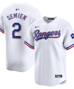 Marcus Semien Texas Rangers Nike Home Limited Player Jersey - White